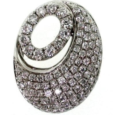 P3A189W - 14K White Gold Pendant