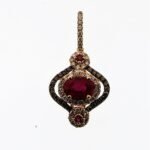 P87406PRU - 14K Rose Gold Pendant