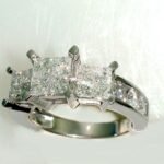 PCL752W - 14K White Gold Engagement Ring