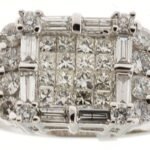 PCLC529FW - 14K White Gold Ring