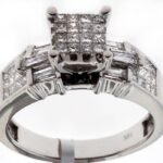 PCLCD4 - 14K White Gold Engagement Ring