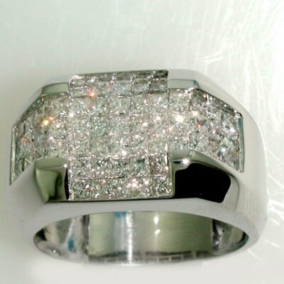 PCM027JBGW - 14K White Gold Ring
