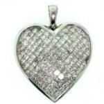 PD164309W - 14K White Gold Pendant