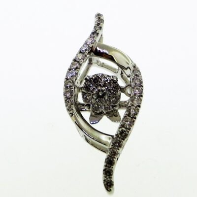PP03851W - 14K White Gold Pendant