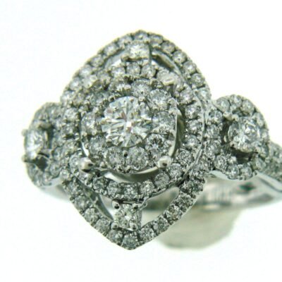 R1905FRW - 14K White Gold Ring
