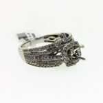 R3450SMW - 14K White Gold Semi Mount Ring