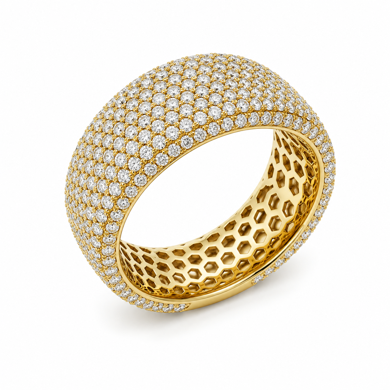 R3914GY -Yellow Gold Gents Ring