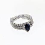 R4492WSA - 14K White Gold Ring
