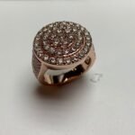 R4891GP - 14K Rose Gold Gents Ring