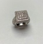 R4894GW1 - 14K White Gold Gents Ring