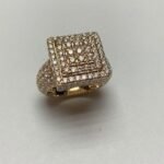 R4894GY1 - 14K Yellow Gold Gents Ring