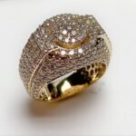 R4895GY1 - 14K Yellow Gold Gents Ring