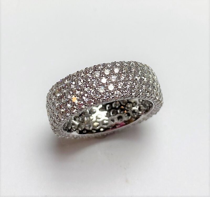 R4925W6 - 14K White Gold Anniversary Ring