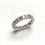 R5011EW-8 - 14K White Gold Eternity Band