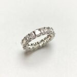 R5091-W5 - 14K White Gold Eternity Band