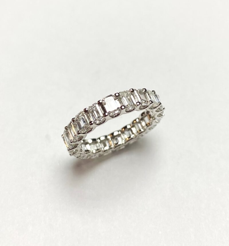 R5091-W5 - 14K White Gold Eternity Band