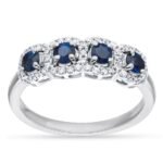 R60179WSA - 14K White Gold Ring