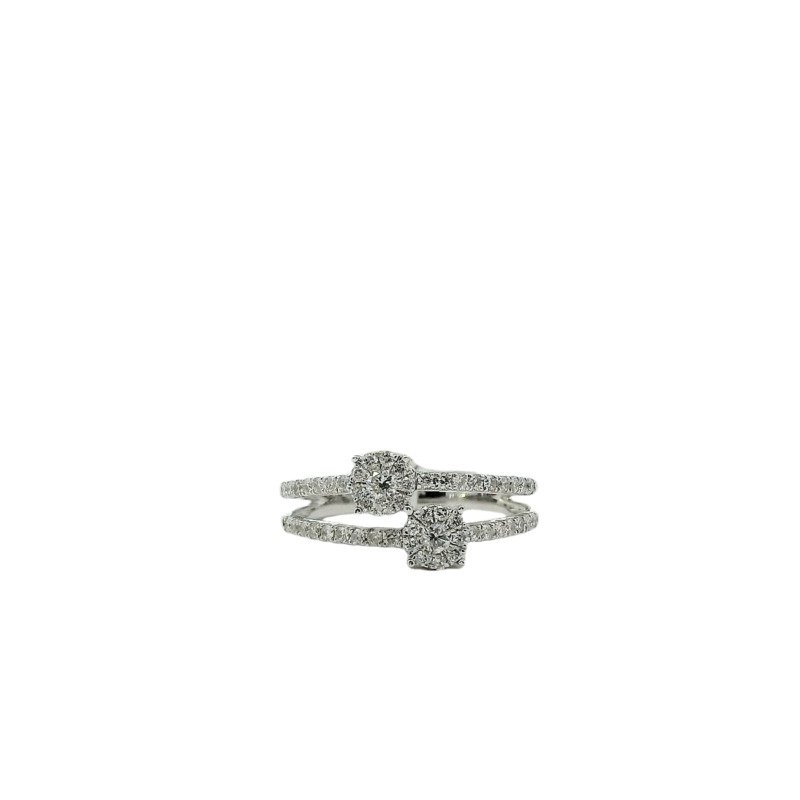 R98776W - 14K White Gold Ring