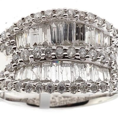 RD4034 - 14K White Gold Ring