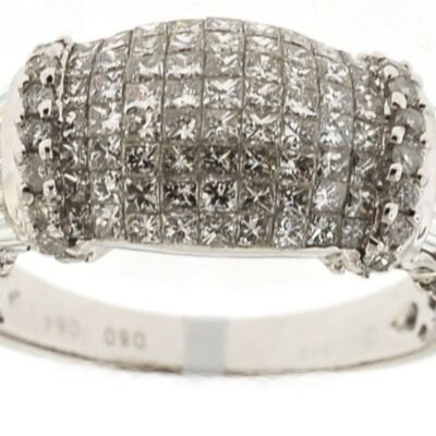 RD4676 - 14K White Gold Ring