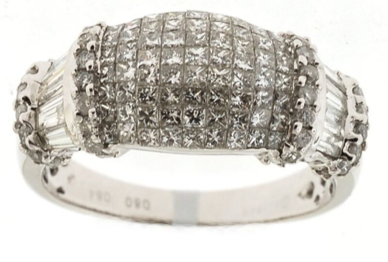 RD4676 - 14K White Gold Ring