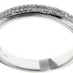 RD4855L - 14K White Gold Anniversary Ring