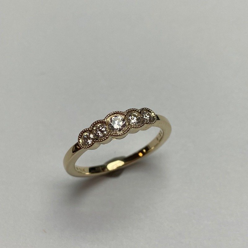 RF1296-03Y - 14K Yellow Gold Ring
