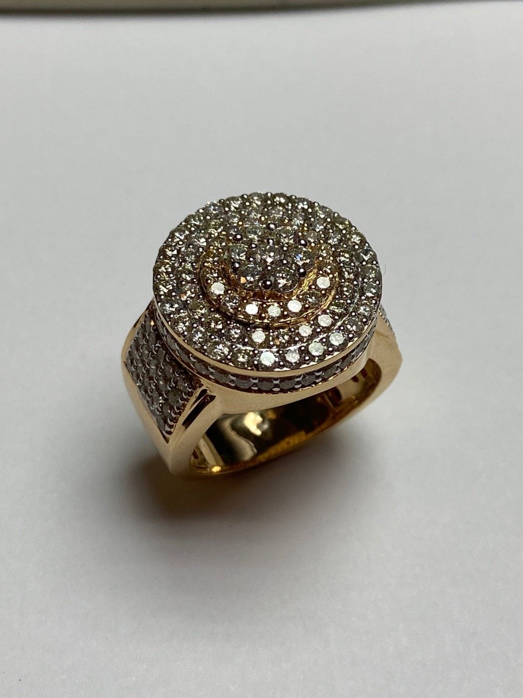 RG00014Y - 14K Yellow Gold Gents Ring