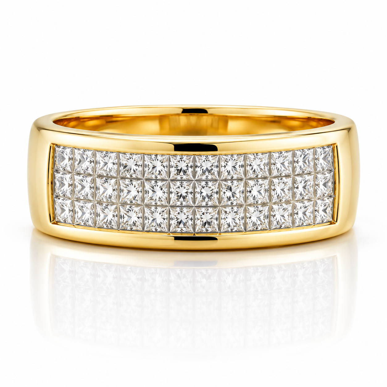 RG165109LY - 14K Yellow Gold Anniversary Ring