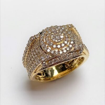 RG5073Y - 14K Yellow Gold Gents Ring