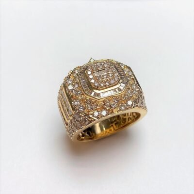 RG5137Y - 14K Yellow Gold Gents Ring