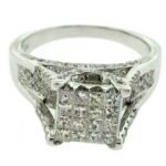 RGP05279W - 14K White Gold Engagement Ring