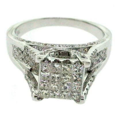 RGP05279W - 14K White Gold Engagement Ring