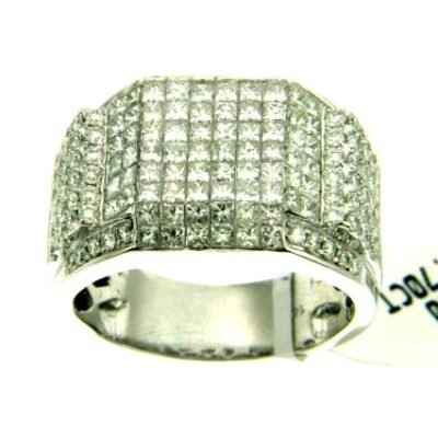 RGP5164W - 14K White Gold Ring