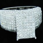 RGR05921W - 10K White Gold Engagement Ring