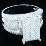 RGR05925W - 10K White Gold Engagement Ring