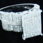 RGR05933W - 10K White Gold Engagement Ring