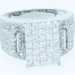 RGR05957W1 - 10K White Gold Engagement Ring