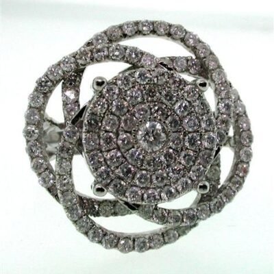 RGR06013W - 14K White Gold Ring