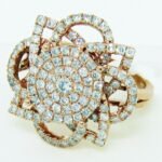 RGR06015P - 14K Rose Gold Ring
