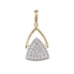 SG12520PWP - 14K Two Tones Gold Pendant