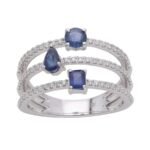 SG27355RBSW - 14K White Gold Ring