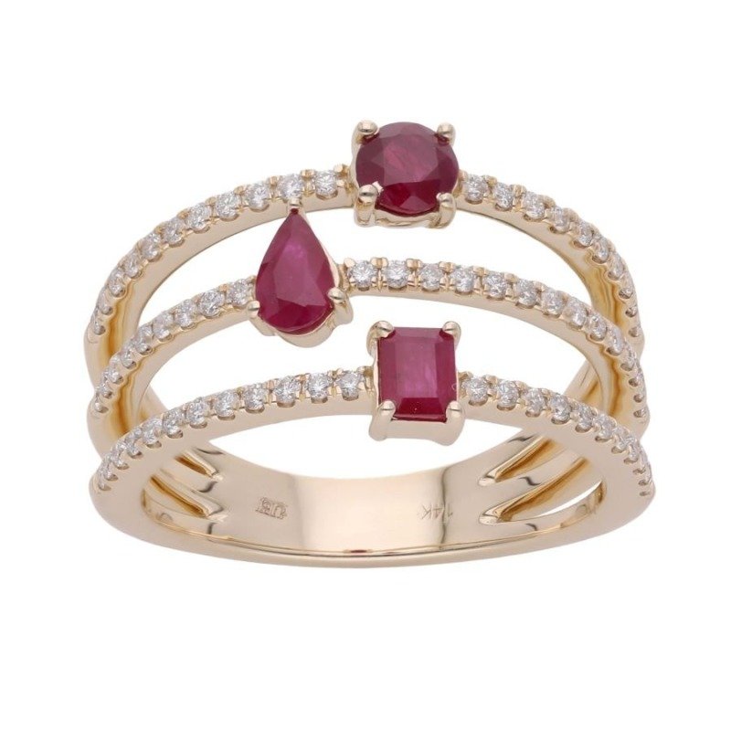 SG27355RRUY - 14K Yellow Gold Ring