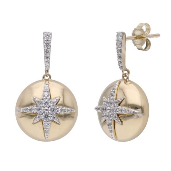 SG34462EY - 14K Yellow Gold Earrings