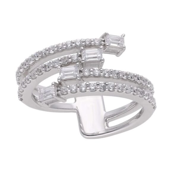 SG35353RW - 14K White Gold Ring