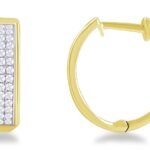 SHG82Y - 14K Yellow Gold Hoop Earrings