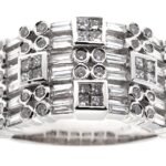 SLR01849-B - 14K White Gold Anniversary Ring