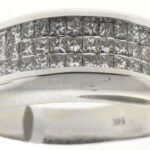 SSR064AW - 14K White Gold Anniversary Ring