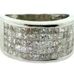 SVR9313BW-G - 14K White Gold Anniversary Ring