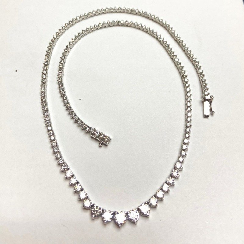 T3-5GHNW - 14K White Gold Necklace